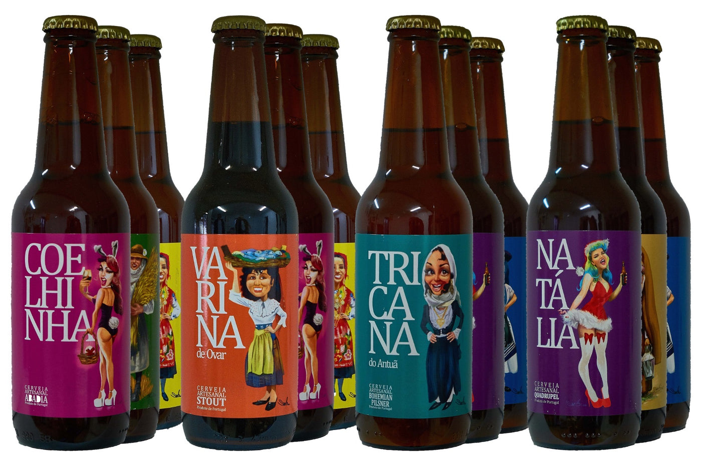 Pack de 12 Cervejas Mistas